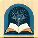 Icono de un e-reader o tablet con un libro, Ediciones Digitales